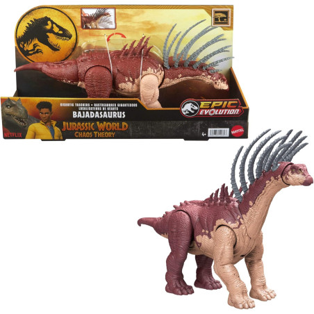 Mattel Jurassic World: Teoría del Dinocaos Netflix Bajadasaurus