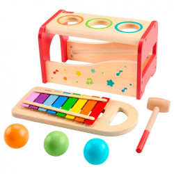 Fisher-Price Banco de Madera y Xilófono
