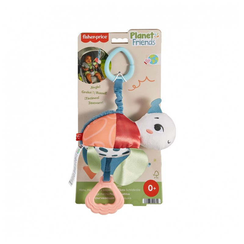 Tortuga Rebotes y Tintineo De Fisher Price