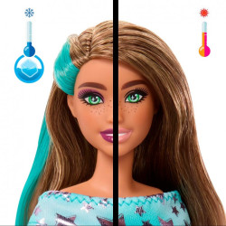 Barbie Party Unboxed Muñeca Morada con 10 Sorpresas