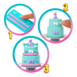 Barbie Party Unboxed Muñeca Morada con 10 Sorpresas