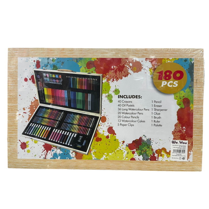 Maletin Artistico 180 pcs