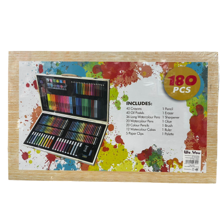 Maletin Artistico 180 pcs