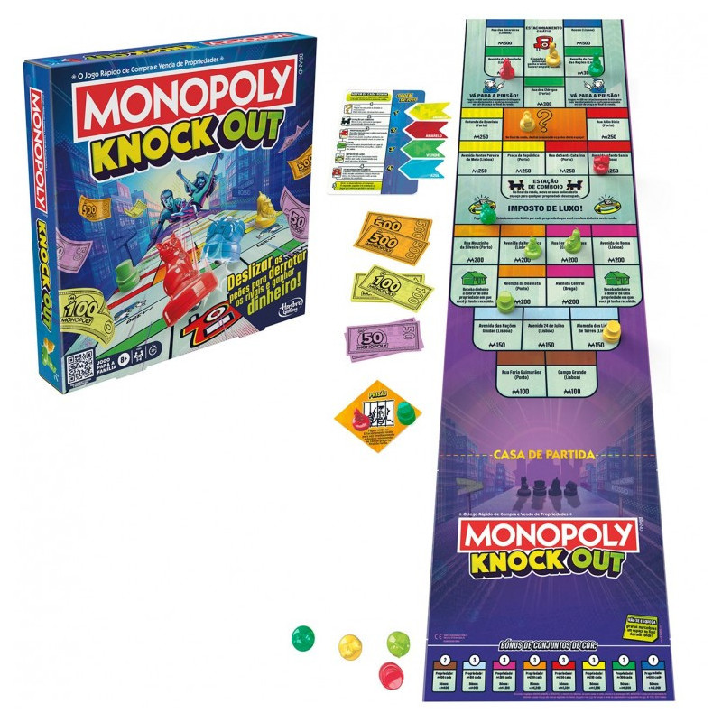 Hasbro Monopoy Knock Out