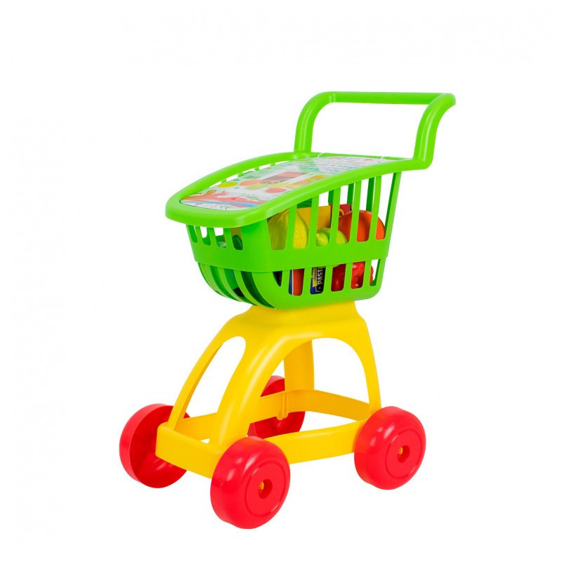 Carrito De La Compra De Juguete Con Accesorios