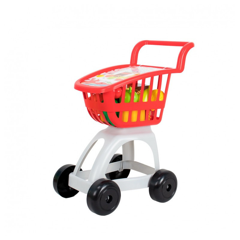 Carrito De La Compra De Juguete Con Accesorios