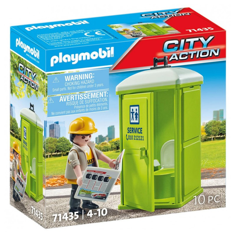 Aseo Portatil Playmobil City Action 71435