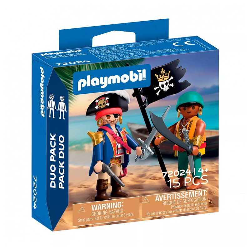 Duo Pack Piratas Playmobil 72024