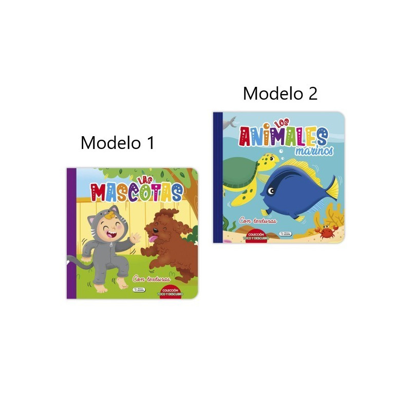 Libro con Texturas Los Animales Marinos