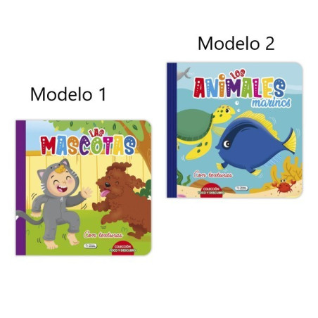 Libro con Texturas Los Animales Marinos