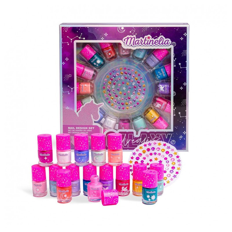 Set de Uñas Sparkling Galaxy Dreams Martinelia