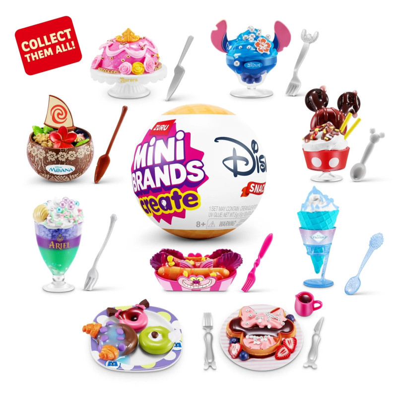 Mini Brands Disney Snacks Create Surtidos