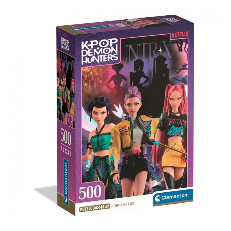 K-Pop Demon Hunters Puzzle 500 pcs