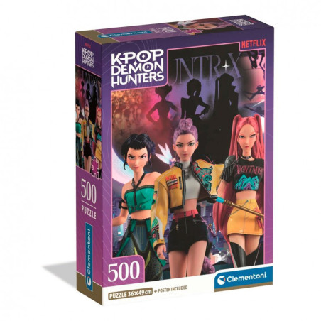 K-Pop Demon Hunters Puzzle 500 pcs