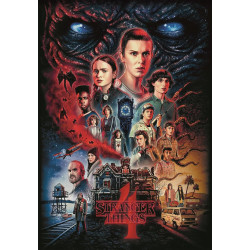 Puzzle Clementoni Stranger Things 4 de 1000 Piezas