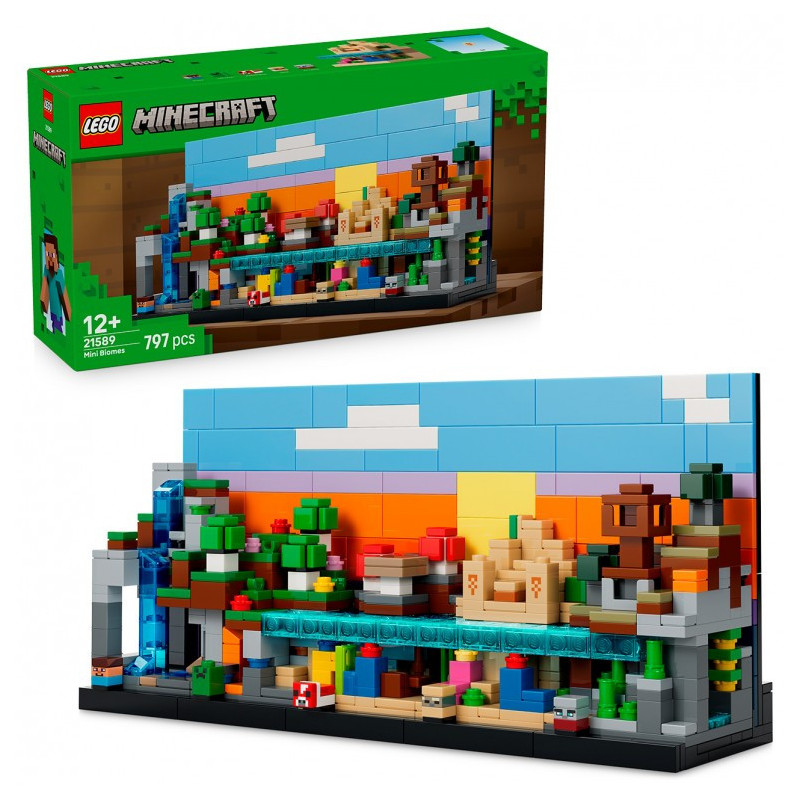 LEGO Minecraft Minibiomas - 21589