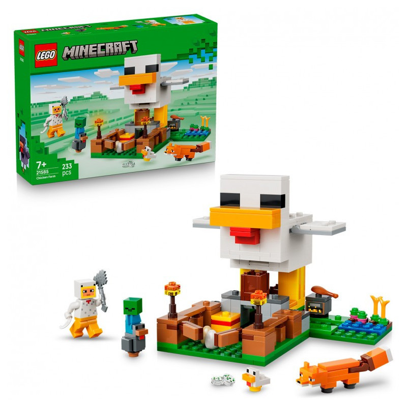 LEGO Minecraft La Granja de Gallinas - 21585