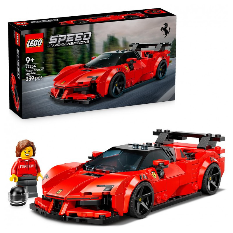 LEGO Speed Champions Coche Deportivo Ferrari SF90 XX Stradale - 77254