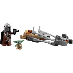 LEGO Star Wars Moto Speeder del Mandaloriano y Grogu - 75436
