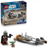 LEGO Star Wars Moto Speeder del Mandaloriano y Grogu - 75436