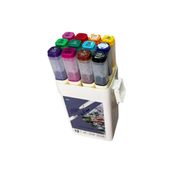 Caja de 12 Rotuladores Doble Punta