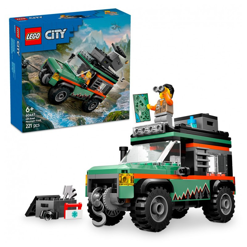 LEGO City Great Vehicles Todoterreno 4x4 de Montaña 60447