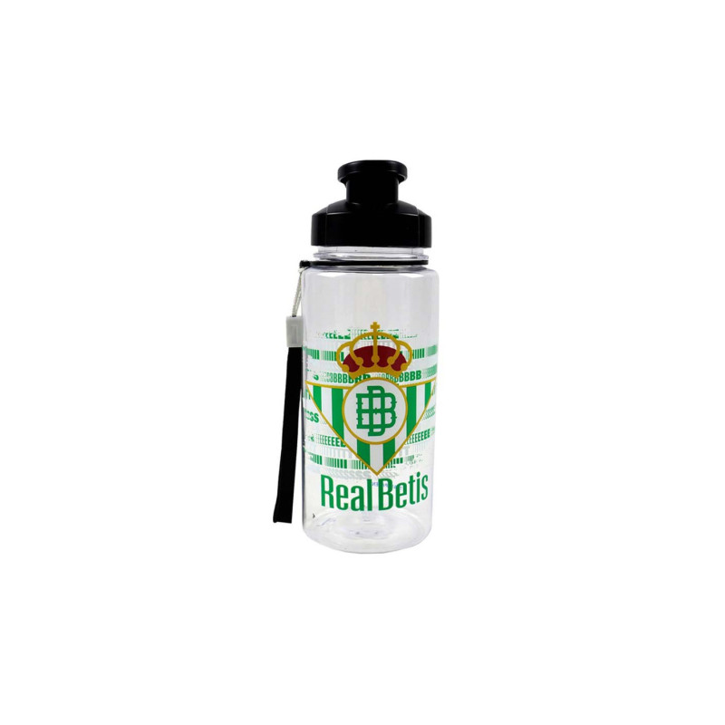 Botella cantimplora translúcida Real Betis 550 ml