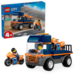 LEGO City Camión de Transporte de Motos Juguete 60491