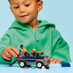 LEGO City Camión de Transporte de Motos Juguete 60491