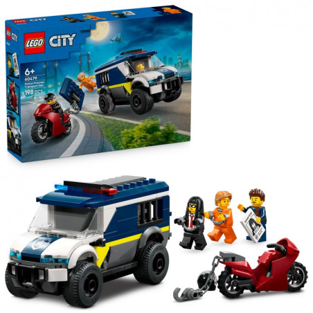 LEGO City Furgoneta de Transporte Penitenciario de Policía 60479