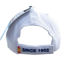 Gorra Oficial Real Madrid Cf Blanca Niño