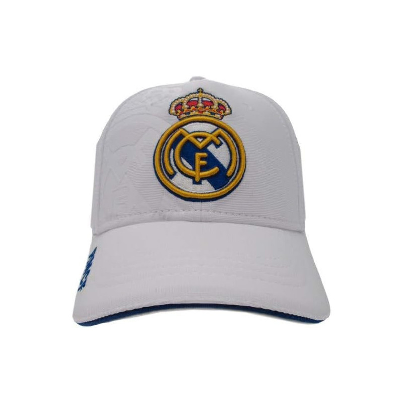 Gorra Oficial Real Madrid Cf Blanca Niño