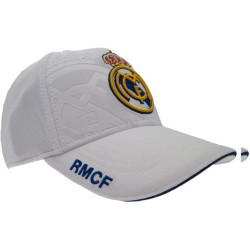 Gorra Oficial Real Madrid Cf Blanca Niño
