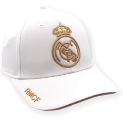 Gorra Oficial Real Madrid Cf Blanca Niño