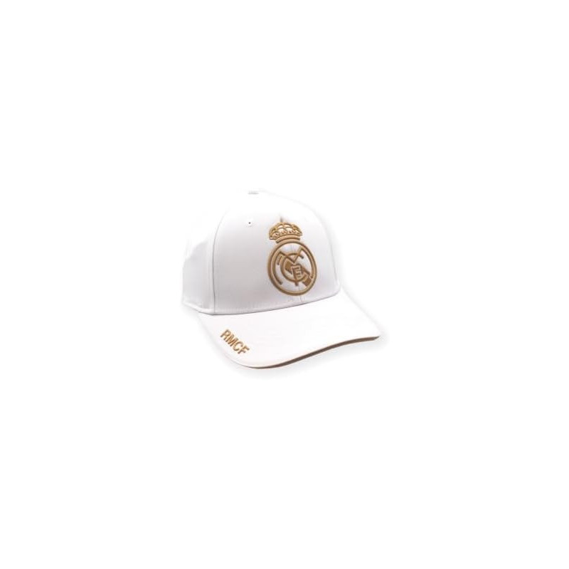 Gorra Oficial Real Madrid Cf Blanca Niño