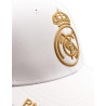 Gorra Oficial Real Madrid Cf Blanca Niño