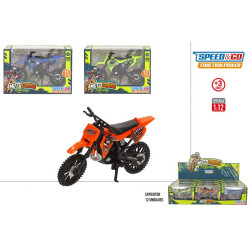Speed&Go Moto de Motocross 12cm