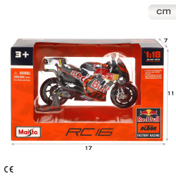 Maqueta Misto KTM RC16 1:18 Jack Miller