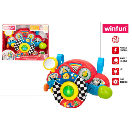 Winfun- Volante Bebe C/ Luz y Sonido