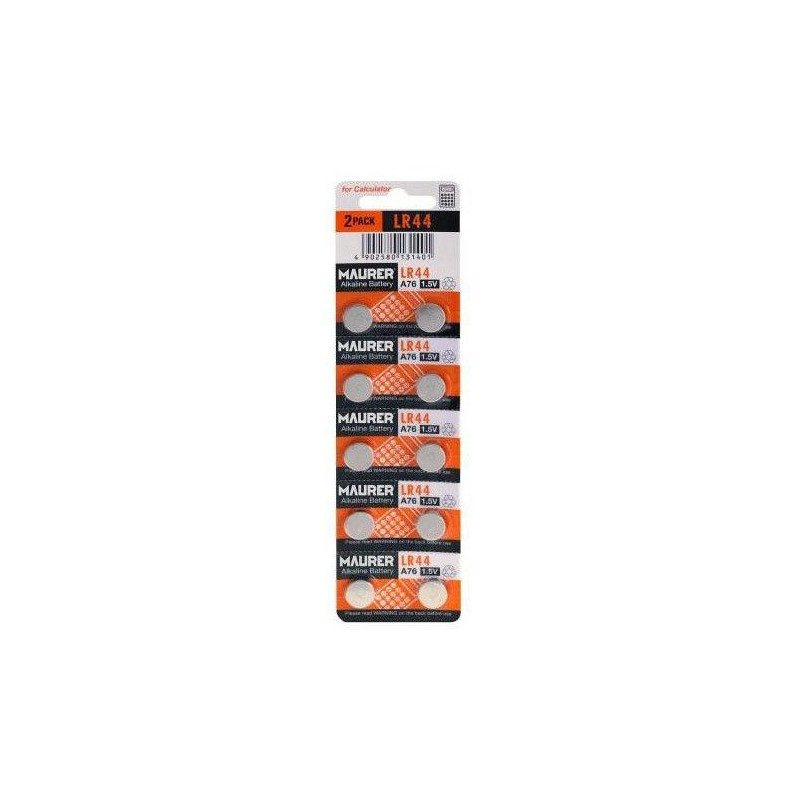 Pilas Maxell LR44/A76
