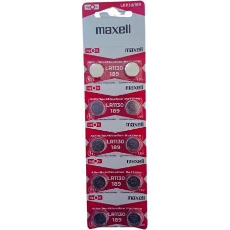 Pilas Maxell LR1130/189