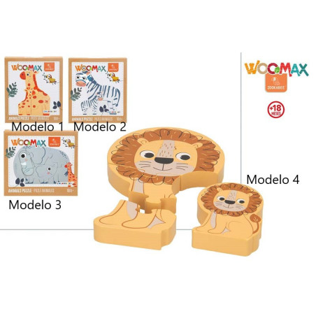 Woomax Zookabee Puzle Animal Selva