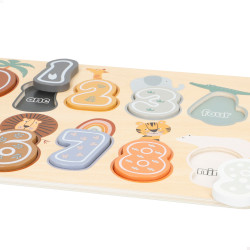 Woomax - Puzzle Numeros Madera