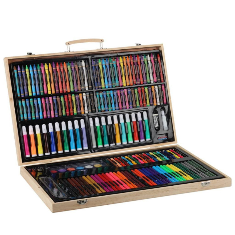 Set Maletin Dibujo y Pintura Arte 180 pcs