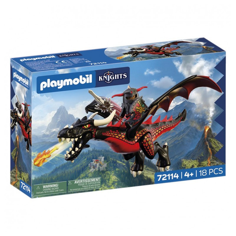 Dragón Negro Playmobil Knights 72114