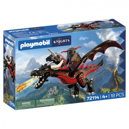 Dragón Negro Playmobil Knights 72114