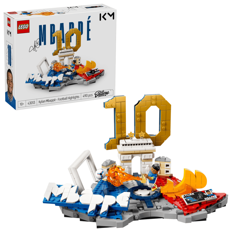 LEGO Editions Football Kylian Mbappé 43013