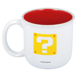 Super Mario Taza Cerámica Desayuno 400 ml