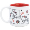 Taza Cerámica Desayuno 400 Ml En Caja Regalo Hello Kitty