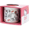 Taza Cerámica Desayuno 400 Ml En Caja Regalo Hello Kitty